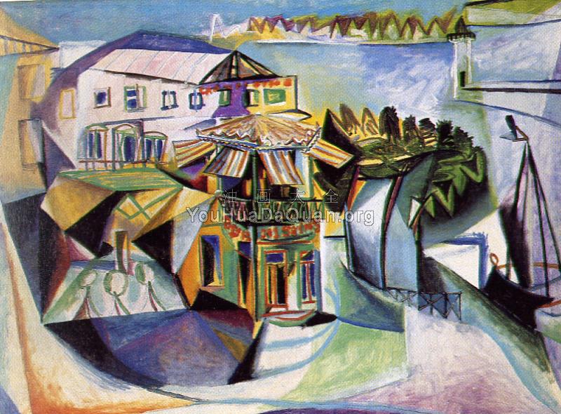 鲁瓦扬的咖啡馆 - 巴勃罗·毕加索